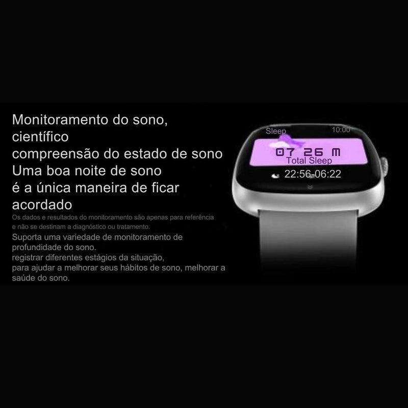 💧⌚Smartwatch Peje ZW01 Pro - A Prova D'água com Pulseira Extra 💧⌚